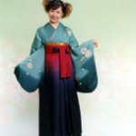 卒業袴・Type10ｸﾞﾘｰﾝ・飛花輪