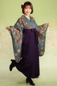 卒業袴　レンタル　着付　写真