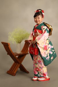 七五三　前撮り　おでかけレンタル　写真